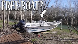 How To Get an Abandoned Boat? or Free Boat!! ! How do I Register It? and Plan to Use IT!