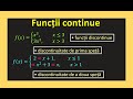 Functii continue discontinue intr-un punct cu parametru exercitii clasa 11(Invata Matematica Usor)