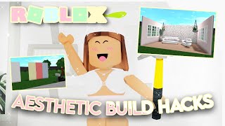 Cute Easy Build Hacks For Your Bloxburg House Tips Tricks Decoration Ideas Roblox Youtube - roblox bloxburg house build by alexgibrob