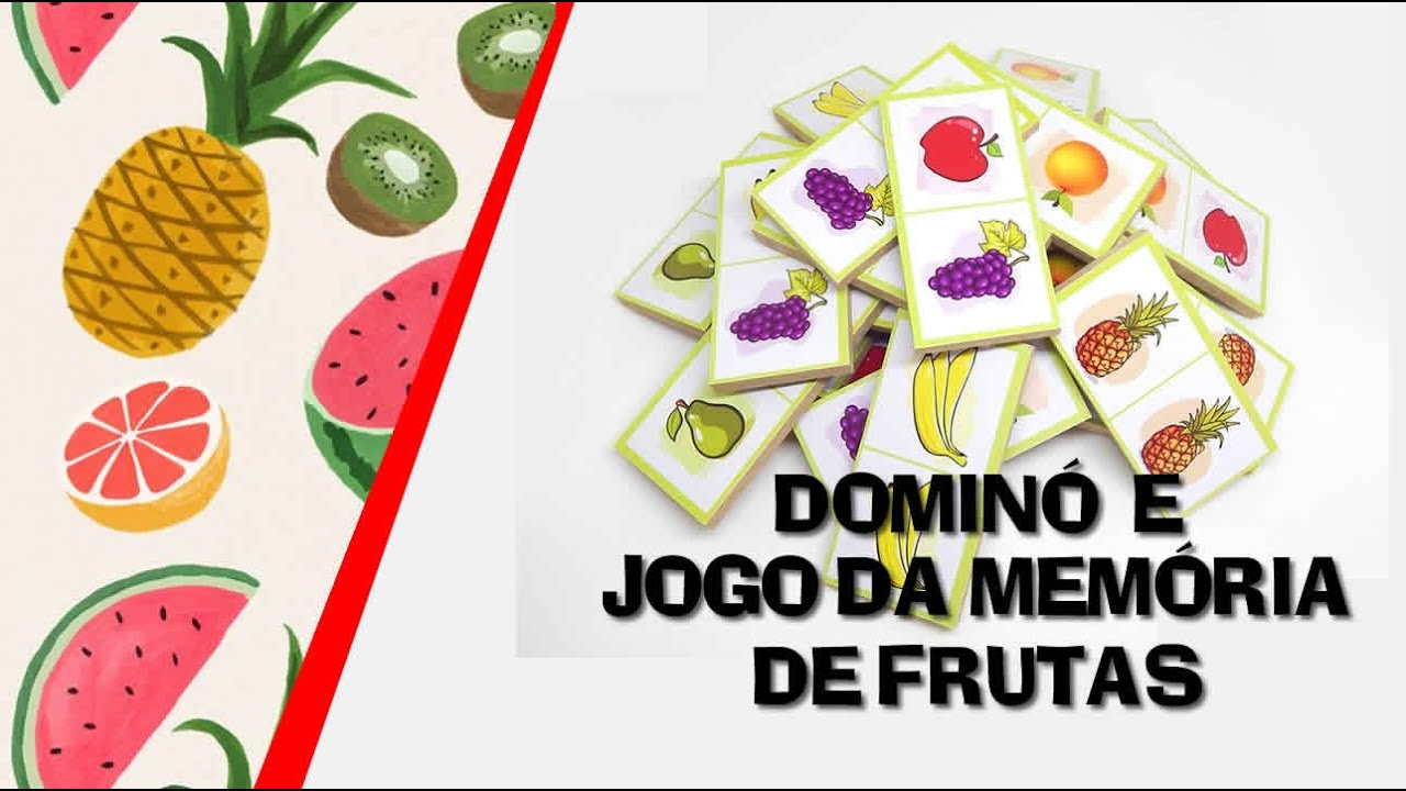 JOGO DA MEMÓRIA, FRUTAS e HORTALIÇAS