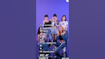 My top 10 favourite kpop girl groups 💗 || In my opinion || #kpop #shorts