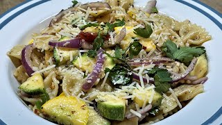 Pasta Salad Recipe l Farfalle Pasta Salad l Gastro Guru