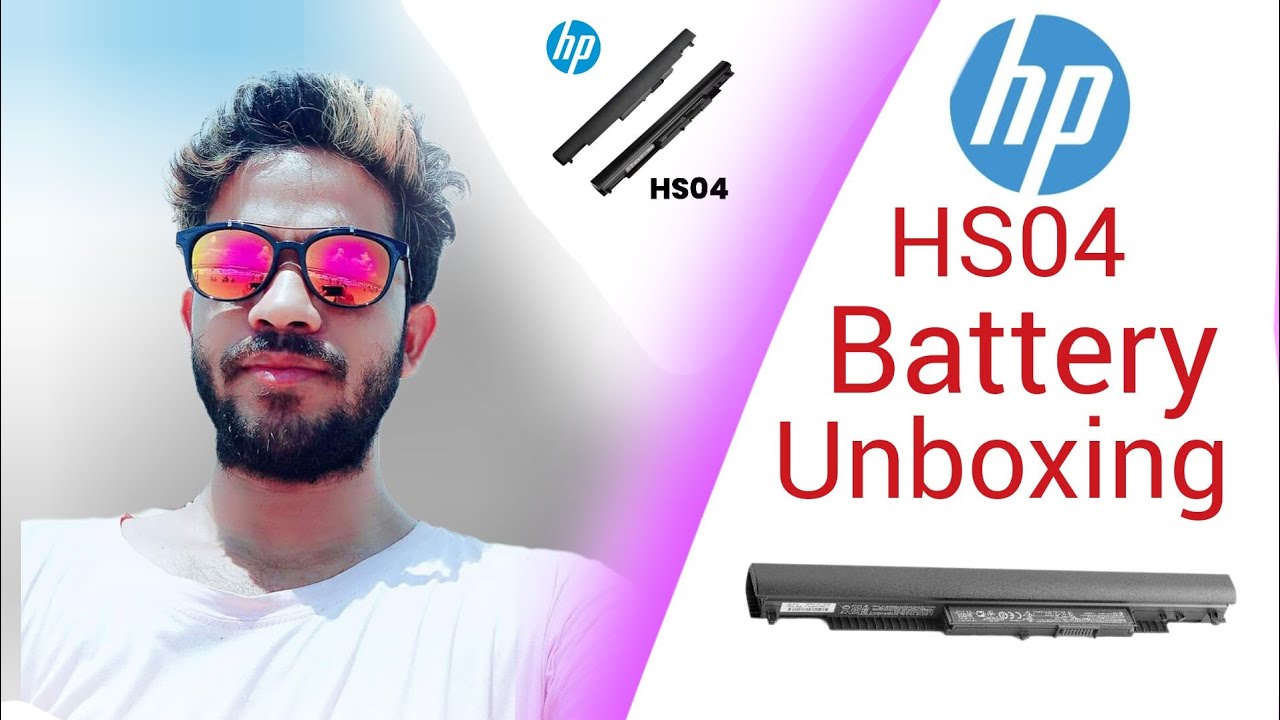 Hp Original HS04 Battery Unboxing full Video