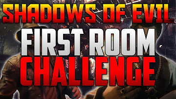 Black Ops 3 Zombies - Shadows of Evil First Room Challenge!!!