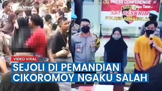 VIRAL Pelaku Video Tak Terpuji Sejoli di Pemandian Cikoromoy Diciduk Polisi, Keduanya Ngaku Salah