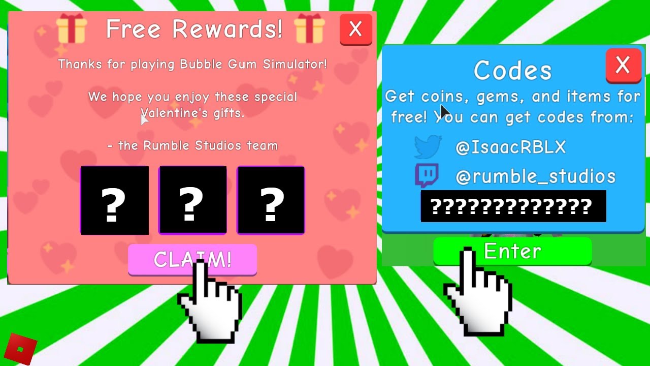 Bubble Gum Simulator Event Free Items Free Codes Youtube