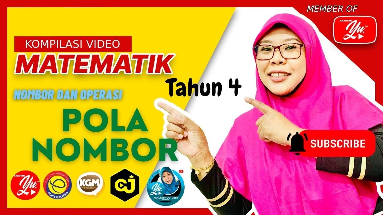 MATEMATIK TAHUN 4 | NOMBOR DAN OPERASI | POLA NOMBOR