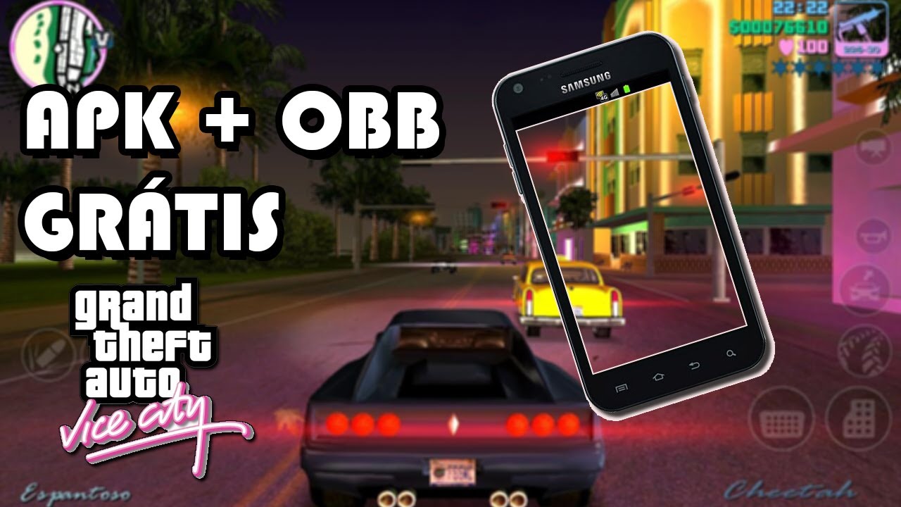 Como baixar GTA Vice City Para Android Grátis Completo - YouTube