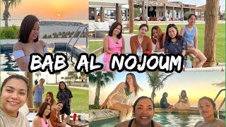 Bonding with Friends at Bab Al Nojoum in Hudayriyat, Abu Dhabi