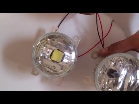 Video: Hoe helder is een halogeenlamp van 50 watt?