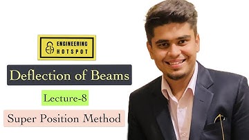 Lec-8 Deflection of Beams | Super Position Method | Numerical | by HV Sir #strengthofmaterial #gate