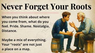 Never Forget Your Roots || Be Proud of Who You Are || Improve Your English Fluency