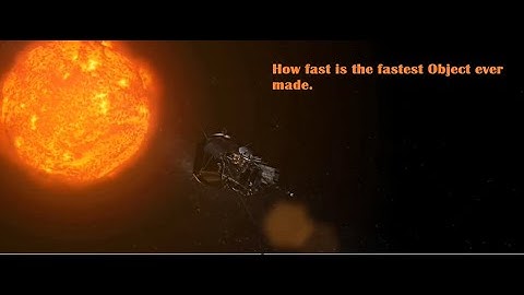 The fastest man made object ever Video#shorts