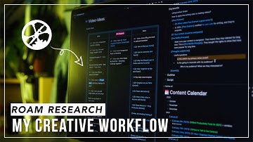 My Creative Workflow in Roam Research