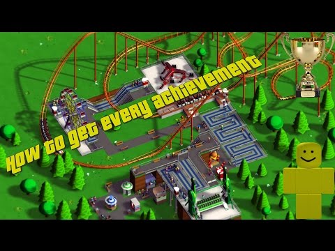 how to get every achievement in Theme Park Tycoon 2 (plus giveaway!)
