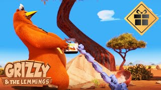 Compilation: Top Yummy Battles  Grizzy & the Lemmings / 15 min Cartoon