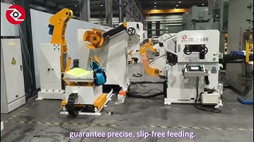 3-IN-1 NC SERVO FEEDER STRAIGHTENER DECOILER: Transform Your Stamping Production with JiedaMachinery