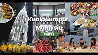 Kuala Lumpur, Malaysia Vlog | Suria KLCC, Petronas Twin Towers, TRX, and EAT EAT EAT