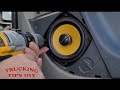How to replace door speakers on Freightliner Cascadia / JL Audio C1-525
