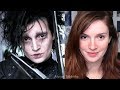 Edward Scissorhands Makeup Transformation - Cosplay Tutorial