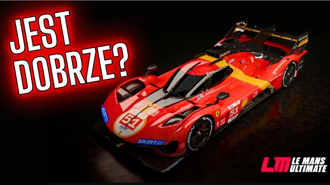 LeMans Ultimate - Wrażenia z gry, na słabym komputerze