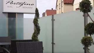 Windschutz Und Sichtschutz Aus Glas Für Die Terrasse