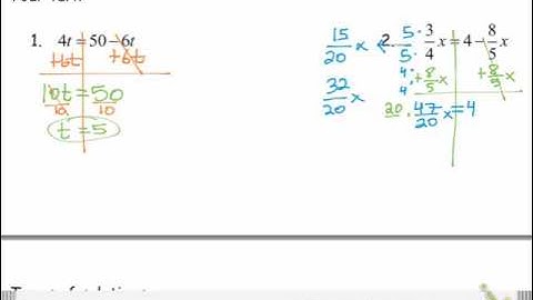 2-4 Variables on Both Sides