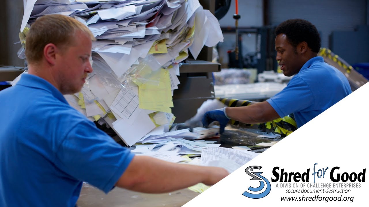 Shred for Good secure document destruction YouTube