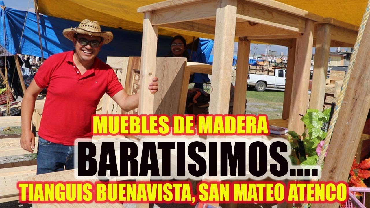 Descubriendo el Mercado de Muebles en Crudo en San Mateo Atenco | Súper Económicos