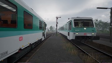 Train Sim World 3 | Niddertalbahn | DB BR 628 Arriving at Altenstadt (Hesse)