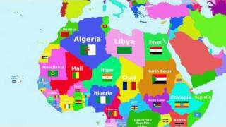 The Countries Of The World Song - Africa