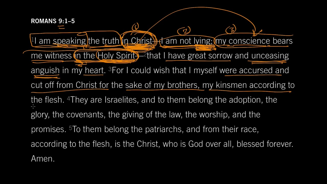 Unending Joy and Unceasing Anguish: Romans 9:1–5, Part 2