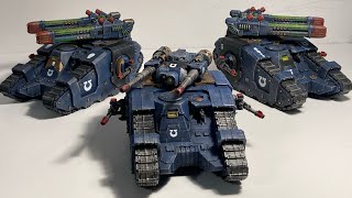 Space marine Sicaran Battle tank detachment #warhammer #warhammer40k #gamesworkshop