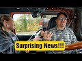 Trucker&#39;s Video Log: Surprising News!