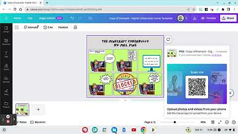 Download from Canva and Turn in to Google Classroom