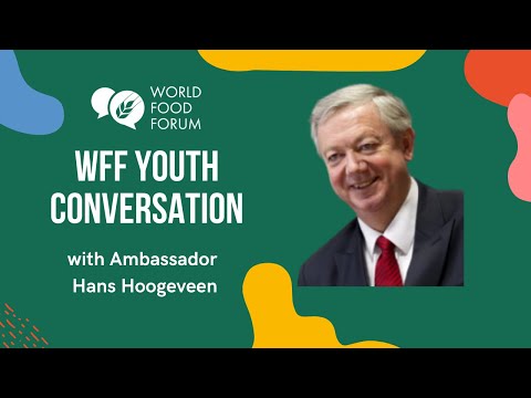 WFF youth conversation with Ambassador Hans Hoogeveen