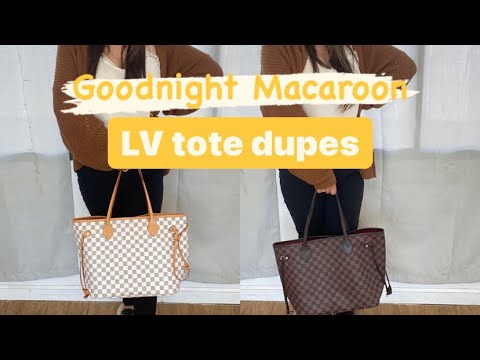 Goodnight Macaroon Haul  LV tote dupes & Golden Goose Dupe 