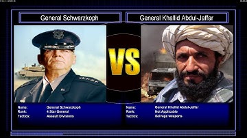 C&C General Zero Hour Reborn Mod General Schwarzkoph VS General Khallid Abdul-Jaffar #10