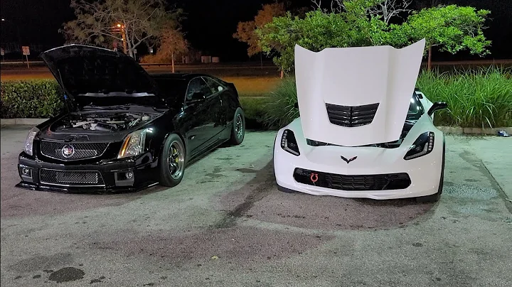Built 2012 Cadillac CTS-V Kong 2650 Supercharger E85 vs 2017 C7 Corvette Z06 FBO Cam E50 & Meth