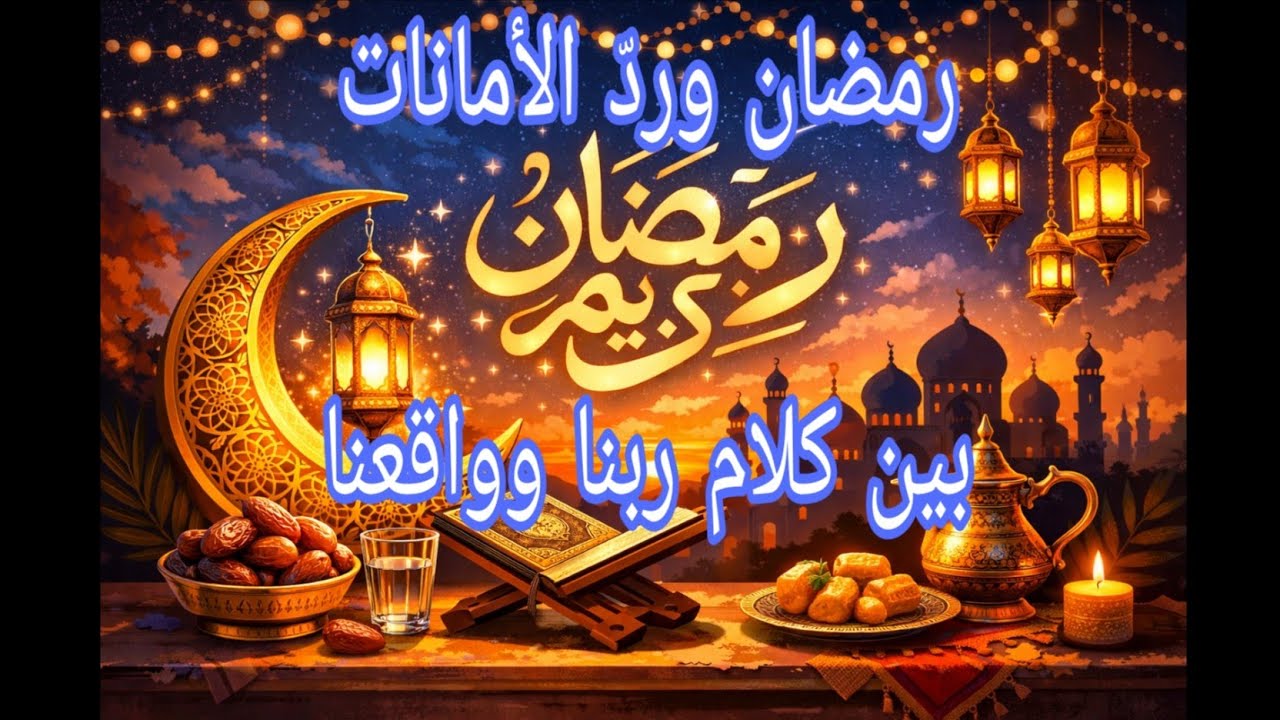 رمضان وردّ الأمانات | أخطر رسالة في رمضان هتغيّر حياتك 🤲🔥#رمضان #رمضان_2026 