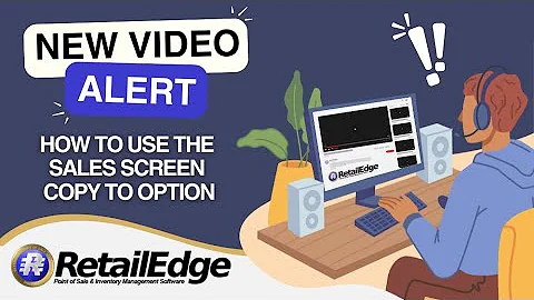 How To Use the Sales Screen - Copy To Option