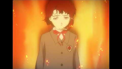 Serial Experiments Lain - Lain on fire