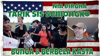 Tarik Sis Semongko | Nia Dirgha - Bunga & Berbeza Kasta | Orkes Jalanan  First Time seeing REACTION