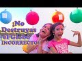 NO DESTRUYAS EL GLOBO INCORRECTO | TV Ana Emilia