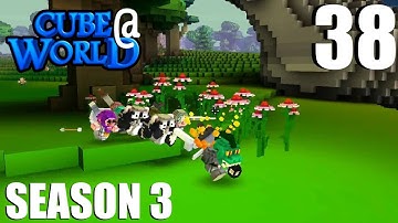 CubeWorld - S3E38 - Dwarf Forest - RPG Alpha Gameplay LP