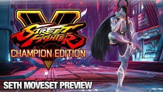 Street Fighter V: Champion Edition - Seth Moveset Preview