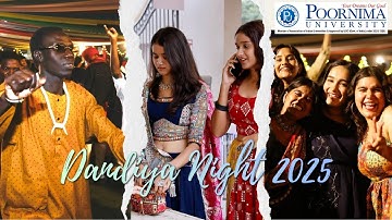 Poornima University Dandiya Night Aftermovie 2025!