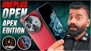 OnePlus Open Apex Edition Unboxing & First Look - VIP Mode & more🔥🔥🔥