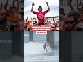 @yagodorainskinnygoat09 and a ridiculous run atop the 2019 @lexus #USOpenofSurfing podium