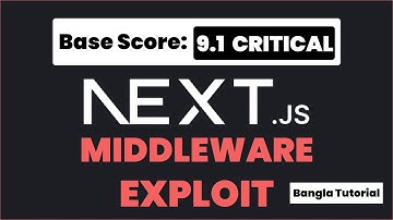 Next.js Rocked by Critical 9.1 Exploit: I Hacked My Own App (and Fixed It!) || Bangla Tutorial